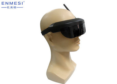 5.8G แว่นตาวิดีโอ FPV แบบตาเดียว HMDI เสมือนจริงที่สมจริงเสมือนจริง